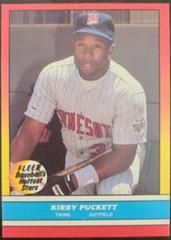 Kirby Puckett Baseball Cards 1988 Fleer Hottest Stars Prices
