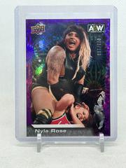 Nyla Rose [Purple Pyro] #12 Wrestling Cards 2022 Upper Deck AEW Prices