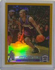Mike Bibby [Gold Refractor] #10 Basketball Cards 2003 Topps Chrome Prices