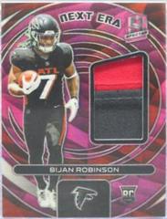 Bijan Robinson [Pink Neon] #9 Football Cards 2023 Panini Spectra Next Era Prices
