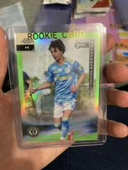 Paxten Aaronson [Neon Green Refractor] #72 Soccer Cards 2021 Topps Chrome MLS Prices