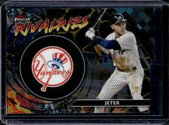 Derek Jeter [Kintsukuroi Black Gold] Baseball Cards 2023 Topps Finest Rivalries Die Cuts Prices