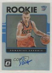 Domantas Sabonis [Holo] #41 Basketball Cards 2016 Panini Donruss Optic Rookie Signatures Prices