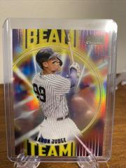 Aaron Judge [Gold] #BT-12 Baseball Cards 2022 Stadium Club Chrome Beam Team Prices