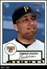 Enrique Wilson Baseball Cards 2001 Topps Heritage Prices