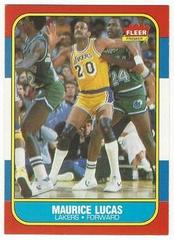 Maurice Lucas Basketball Cards 1986 Fleer Prices