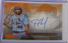 Paul Goldschmidt Baseball Cards 2023 Stadium Club Lone Star Signatures Prices