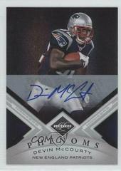 Devin McCourty [Monikers Autograph Silver] #166 Football Cards 2010 Panini Limited Prices