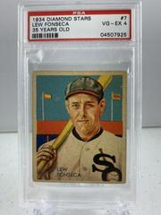 Lew Fonseca [35 Years Old] Baseball Cards 1934 Diamond Stars Prices