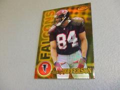 Shawn Jefferson [Gold Refractor] #12 Football Cards 2000 Topps Finest Prices
