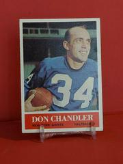 Don Chandler Football Cards 1964 Philadelphia Prices