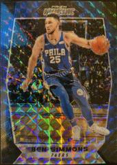 Ben Simmons [Blue] #48 Basketball Cards 2017 Panini Prizm Mosaic Prices