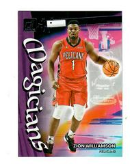 Zion Williamson [Red Blue Laser] #8 Basketball Cards 2022 Panini Donruss Magicians Prices
