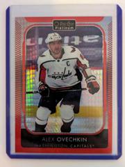 Alex Ovechkin [Red Prism] #3 Hockey Cards 2021 O-Pee-Chee Platinum Prices