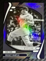 Mickey Mantle [Holo Silver] #10 Baseball Cards 2022 Panini Absolute Prices