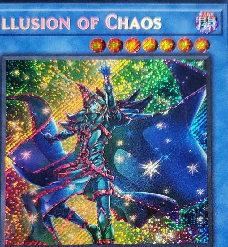 Illusion of Chaos [Secret Rare] RA02-EN020 YuGiOh 25th Anniversary Rarity Collection II