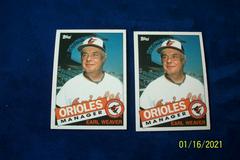 Earl Weaver #129T Baseball Cards 1985 Topps Traded Prices