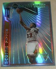 Scottie Pippen [Bordered Refractor] #M1 Basketball Cards 1996 Topps Mystery Finest Prices