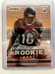DeAndre Hopkins Football Cards 2013 Panini Prizm Rookie Impact Prices
