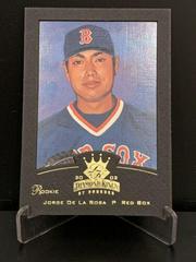 Jorge DE LA Rosa #98 Baseball Cards 2002 Donruss Diamond Kings Prices
