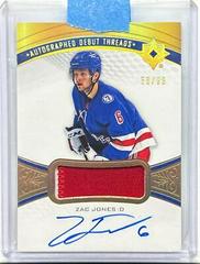 Zac Jones Hockey Cards 2021 Ultimate Collection Debut Threads Auto Patch Prices