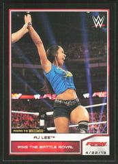 AJ Lee [Bronze] #6 Wrestling Cards 2014 Topps WWE Road to Wrestlemania Prices