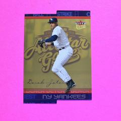 Derek Jeter [Gold] #218 Baseball Cards 2003 Ultra Prices