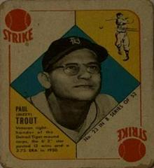 Dizzy Trout Baseball Cards 1951 Topps Blue Back Prices