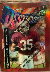 Aeneas Williams [Refractor] #317 Football Cards 1996 Topps Finest Prices