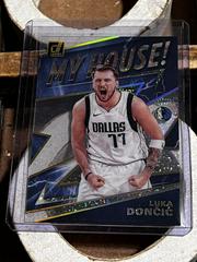 Luka Doncic [Holo Silver] Basketball Cards 2019 Panini Clearly Donruss My House Prices