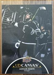 Adrian Kempe [Black] Hockey Cards 2021 Upper Deck UD Canvas Prices
