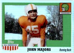 Johnny Majors [Chrome Refractor] #38 Football Cards 2005 Topps All American Prices