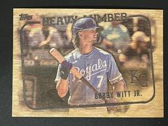 Bobby Witt Jr. Baseball Cards 2023 Topps Update Heavy Lumber Prices
