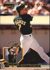 Scott Brosius #548 Baseball Cards 1995 Donruss Prices