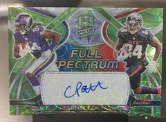 Cordarrelle Patterson [Green] Football Cards 2022 Panini Spectra Full Spectrum Autographs Prices
