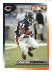 Adrian Peterson #277 Football Cards 2005 Topps Total Prices