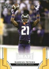 Marcus Peters [Gold] Football Cards 2015 Leaf Draft Prices
