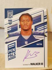 Kenneth Walker III [Purple Ink] #PP-KW Football Cards 2022 Panini Donruss Elite Pen Pals Autographs Prices
