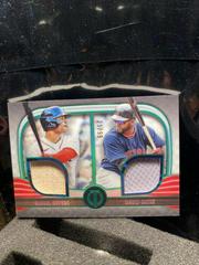 Rafael Devers, David Ortiz [Green] Baseball Cards 2022 Topps Tribute Dual Relics 2 Prices