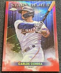 Carlos Correa [Red] #SMLB-70 Baseball Cards 2022 Topps Update Stars of MLB Prices