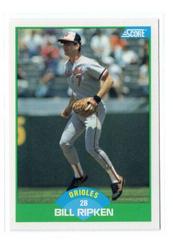 Bill Ripken #18 Baseball Cards 1989 Score Prices