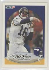 Rich Gannon #99 Football Cards 1990 Fleer Prices