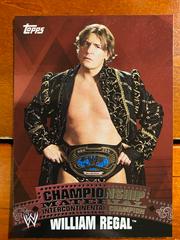 William Regal Wrestling Cards 2010 Topps WWE Championship Material Prices