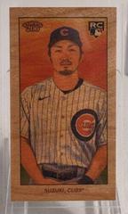 Seiya Suzuki [Wood Paper Stock] Baseball Cards 2022 Topps 206 Prices