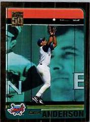 Garret Anderson #4 Baseball Cards 2001 Topps Gold Prices