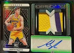 Austin Reaves [Jersey Autograph Green] #202 Basketball Cards 2021 Panini Obsidian Prices