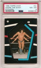 Andre the Giant Wrestling Cards 1985 Topps WWF Stickers Prices