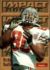 Rickey Dudley Football Cards 1996 Skybox Impact Prices