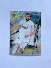 Karim Benzema [Speckle Refractor] Soccer Cards 2020 Topps Finest UEFA Champions League Prices