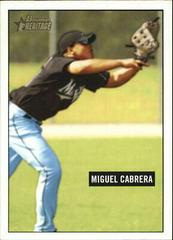 Miguel Cabrera #194 Baseball Cards 2005 Bowman Heritage Prices